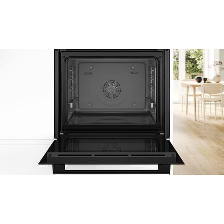 תנורי אפיה - תנור בילד אין 71 ליטר בוש Bosch HBA554EB3 גימור שחור