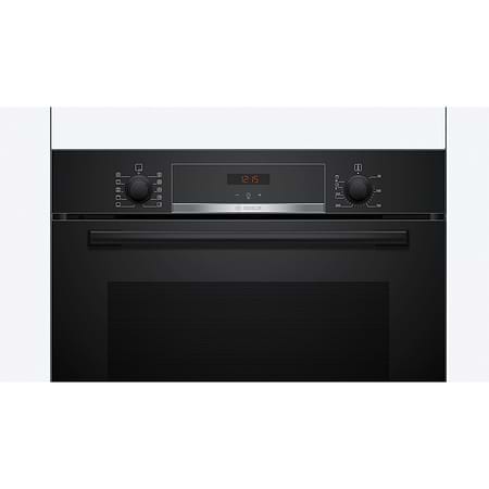 תנור בילד אין 71 ליטר בוש Bosch HBA554EB3 גימור שחור