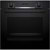 תנור בילד אין 71 ליטר בוש Bosch HBA554EB3 גימור שחור