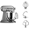 מיקסר 4.8 ליטר קיטשן אייד KitchenAid 5KSM125ECU גימור כסוף - 2190₪