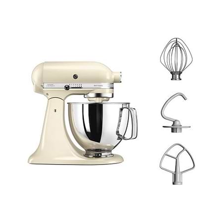 מיקסר כולל קערה 4.8 ליטר קיטשן אייד KitchenAid 5KSM125EAC גימור שקד - 2079₪