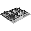 מק״ט מוצר  - כיריים גז 4 להבות בקו Beko HIAW64235SX גימור נירוסטה