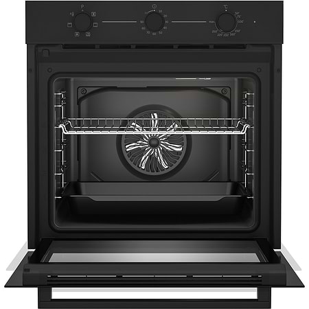 תנורי אפיה - תנור בילד אין 72 ליטר בקו Beko BBIE11100B גימור שחור