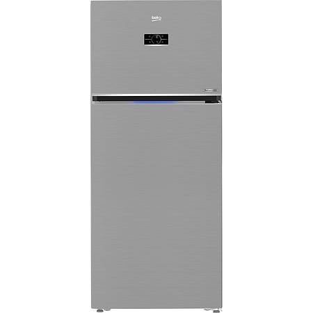 מקרר 2 דלתות מקפיא עליון בקו Beko DN156823X גימור נירוסטה