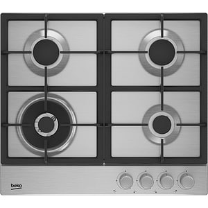 כיריים גז 4 להבות בקו Beko HIAW64235SX גימור נירוסטה