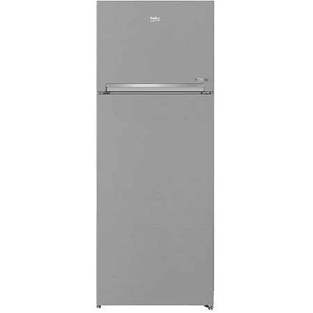 מקרר 2 דלתות מקפיא עליון בקו Beko RDNE458M10XB גימור נירוסטה