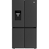 מקרר 4 דלתות מקפיא תחתון בקו Beko GN1518XBRP גימור נירוסטה מושחרת