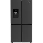 מקרר 4 דלתות מקפיא תחתון בקו Beko GN1518XBRP גימור נירוסטה מושחרת