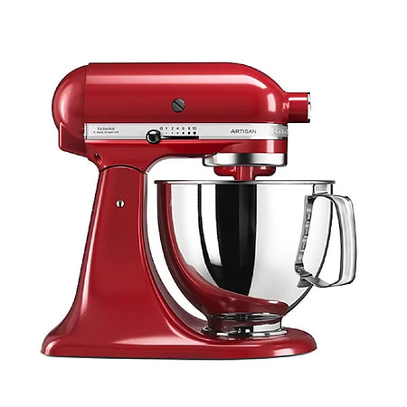 מיקסר 4.8 ליטר קיטשן אייד KitchenAid 5KSM125EER גימור אדום