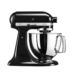 מיקסר 4.8 ליטר קיטשן אייד KitchenAid 5KSM125EOB גימור שחור זכוכית
