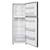 מקררים - מקרר 2 דלתות מקפיא עליון האייר Haier HNF-395SS גימור כסוף