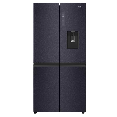 מקרר 4 דלתות מקפיא תחתון האייר Haier HRF-5800BS גימור אבן שחורה