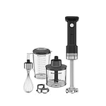 בלנדר מוט אלחוטי עם אביזרים קיטשן אייד KitchenAid 5KHBRV05BM גימור שחור