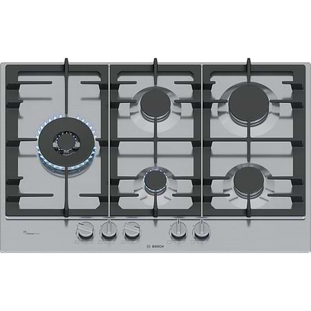כיריים גז 5 להבות 75 ס”מ בוש Bosch PCS7A5I90Y גימור נירוסטה
