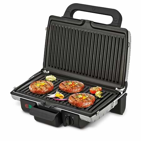 אחריות - טוסטר לחיצה משולב גריל טפאל Tefal GC302B28 גימור כסוף