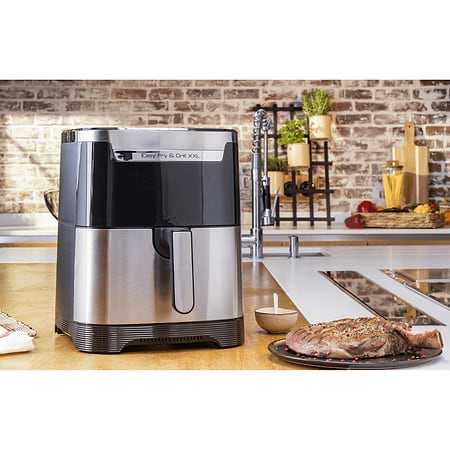 סיר בישול וטיגון בריא 2 ב-1 טפאל Tefal EY801D27 גימור שחור - 874₪