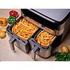 מק״ט מוצר  - סיר בישול וטיגון בריא דו תאי טפאל Tefal EY905D40 גימור שחור