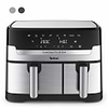 סיר בישול וטיגון בריא דו תאי טפאל Tefal EY905D40 גימור שחור