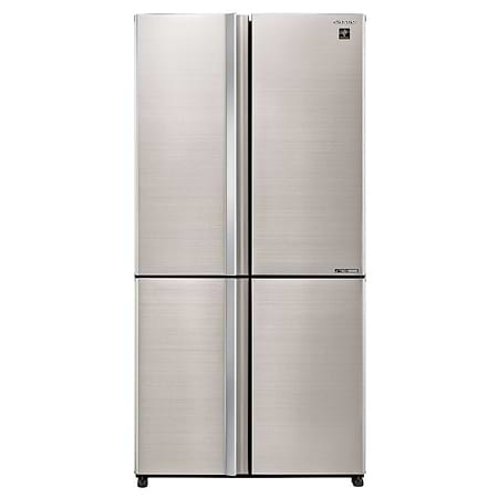 מקרר שארפ ‏611 ‏ליטר Sharp SJ9270IN מקפיא תחתון 4 דלתות נירוסטה מוברשת