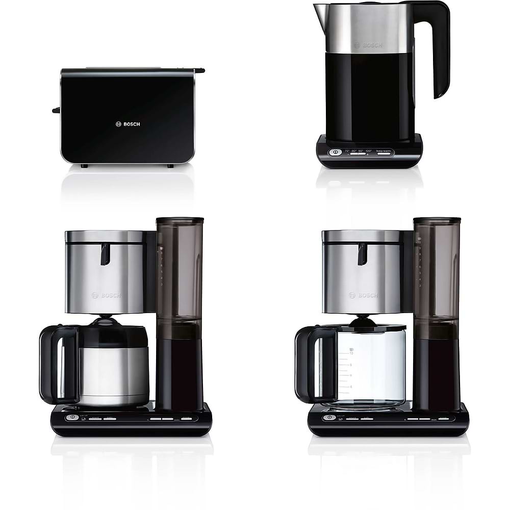 קומקום חשמלי בוש 1.5 ליטר Bosch TWK8613P גימור שחור - 390₪
