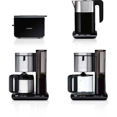 קומקום חשמלי בוש 1.5 ליטר Bosch TWK8613P גימור שחור - 390₪