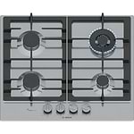 כיריים גז 4 להבות בוש Bosch PCH6A5I90Y גימור נירוסטה