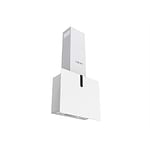 קולט אדים 60 ס”מ פוג’יקום Fujicom FJ-CHT13W גימור זכוכית לבנה