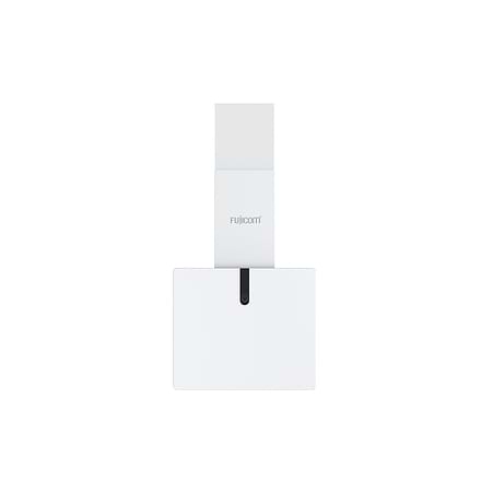 קולטי אדים - קולט אדים 60 ס”מ פוג’יקום Fujicom FJ-CHT13W גימור זכוכית לבנה