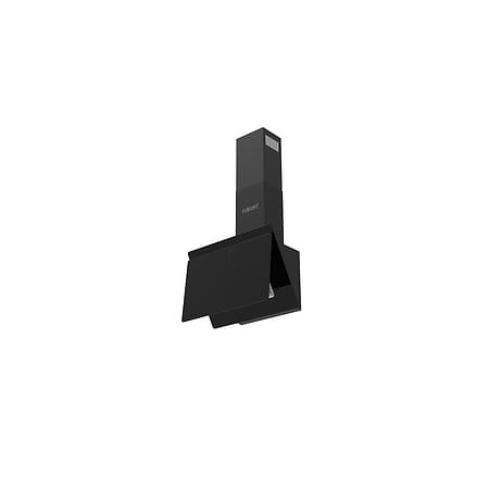 מק״ט מוצר  - קולט אדים 60 ס”מ פוג’יקום Fujicom FJ-CHT60BL גימור זכוכית שחורה