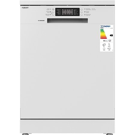 מדיח כלים רחב פוג’יקום Fujicom FJ-DW20W גימור לבן