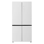 מקרר 4 דלתות מקפיא תחתון פוג’יקום Fujicom FJ-NF815W גימור זכוכית לבנה