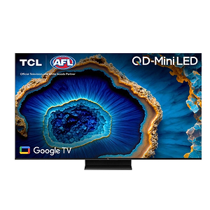 טלוויזיה 65 אינץ TCL 65C755 חכמה Google TV QLED Mini LED