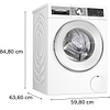 מכונת כביסה בוש 9 קילו דגם BOSCH WGG24409IL תוצרת גרמניה - 5590₪