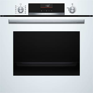 תנור בנוי בילד אין בוש Bosch HBG536EW3 גימור לבן
