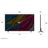 טלוויזיות LG בגודל 65 אינץ - טלוויזיה חכמה 65″ LG 4K QNED 65QNED80A6A