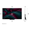 טלוויזיות LG בגדלים 83-86 אינץ - טלוויזיה 83 אינץ LG 4K OLED Evo OLED83C56LA