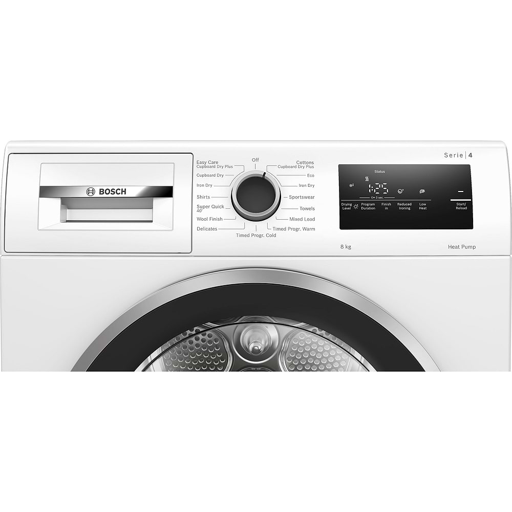 מייבש כביסה בוש 8 קילו Bosch WTH85225IL קונדנסור