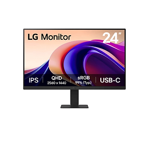 מסך מחשב גיימינג 24″ QHD LG 24U631A-B