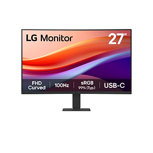 מסך מחשב גיימינג קעור 27″ אל ג’י FHD LG 27U421A-B
