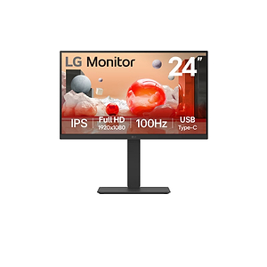 מסך מחשב “24 FHD LG 24BA650-B