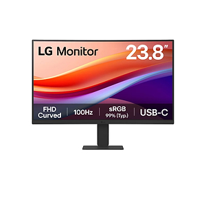 מסך מחשב גיימינג קעור 24″ FHD LG 24U421A-B