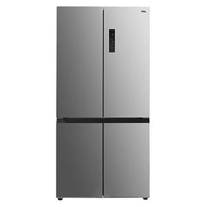 מקרר 4 דלתות מקפיא תחתון 600 ליטר TCL C780CDN גימור נירוסטה