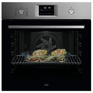 תנור בילד אין פירוליטי 71 ליטר AEG ABA55411M גימור נירוסטה