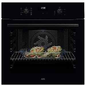 תנור בילד אין 71 ליטר AEG ABU51201B תוצרת גרמניה גימור זכוכית שחורה
