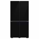 Samsung BESPOKE RM70F63REB מקרר סמסונג 4 דלתות 648 ליטר זכוכית שחורה בגימור פיאנו
