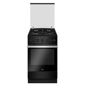 תנור משולב כיריים סאוטר Sauter FUSION 2050B גימור שחור