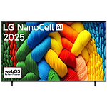 טלוויזיה 65 אינץ LG NanoCell דגם 65NANO80A6A