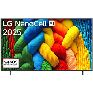 טלוויזיה 65 אינץ LG NanoCell דגם 65NANO80A6A