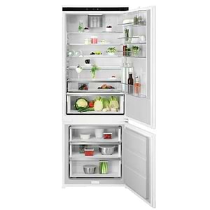 מקרר אינטגרלי 2 דלתות מקפיא תחתון 376 ליטר AEG TSC72751DS גימור לבן