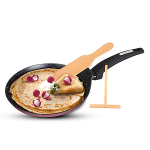 מחבת קרפ 22 ס”מ עם עזרים Food Appeal Everyday Plus ורוד